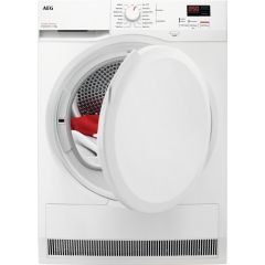 Aeg TR708L0B Tumble dryer. 7000 Series, SensiDry technology. 8kg capacity, Easy iron, Bed linen and 