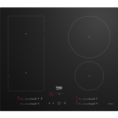 Beko HIIP64530UFT 59cm Electric Hob - Black
