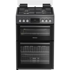 Blomberg GGRN655N 60Cm Gas Cooker With Double Oven - Anthracite