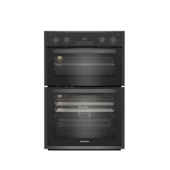 Blomberg RODN9202DX 59.4cm Built In Electric Double Oven - Dark Steel