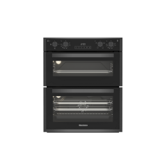 Blomberg ROTN9202DX 59.4Cm Built Under Electric Double Oven - Dark Steel