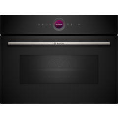 Bosch CEG732XB1B Electronic, Microwave with Grill, Digital Control Ring with TFT touchDisplay, 10 Au