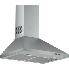 Bosch DWP64CC50M 60cm wide, pyramid design, push buttons, 3 speeds, LED lights. Recirculating kit: D