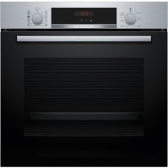 Bosch HQA574BS3B 59.4cm Built In Electric Single Oven - Stainless Steel