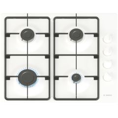 Bosch PBP6B2K60 60cm, 4 burners, 2 Cast iron finish supports, new standard sword dials, Side control