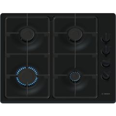 Bosch PBP6B6K60 60cm, 4 burners, 2 Cast iron finish supports, new standard sword dials, Side control