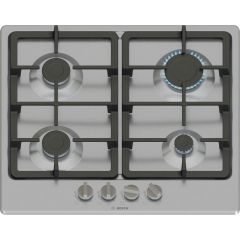 Bosch PGP6B5K90 60cm Gas Hob - Stainless steel