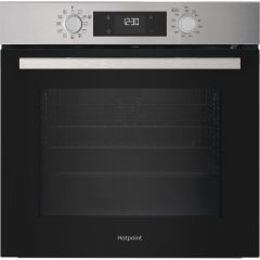 Hotpoint HO278PXUK Class 2 Single Fan Oven - Dual Clean (Pyro & Hydro) - Multifunction 8 - 71L With 