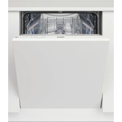 Indesit D2IHL326UK Bi Full Size Dishwasher, 14 Place, E, 9.5L, 46Db, 9 Progs