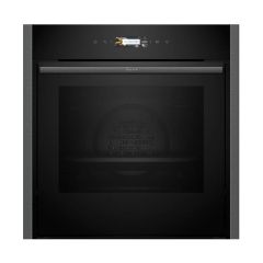 Neff B54CR71G0B Electronic, 3.7" Full Touch TFT Display, Circotherm, 14 functions, Rotating handle,