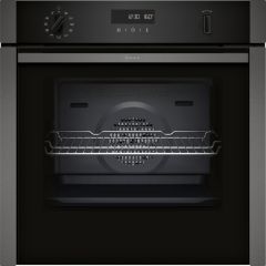 Neff B6ACH7AG7B 59.4cm Built In Electric Single Oven - Graphite Grey