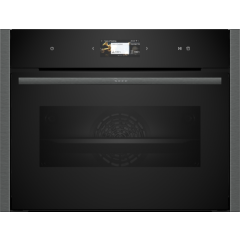 Neff C24FS31G0B Electronic, 4.1" Full Touch TFT Display, 22 functions, inc. Full Steam, Soft open/c