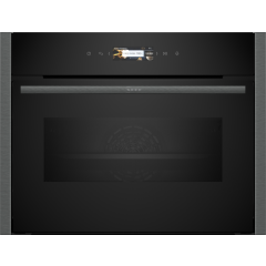 Neff C24MR21G0B Electronic, 3.7" Full Touch TFT Display, 20 functions, Soft open/close door.