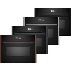 Neff C29MR21Y0B Flex Design compact oven with MW, Electronic, 3.7" Premium Full Touch TFT Display, 1