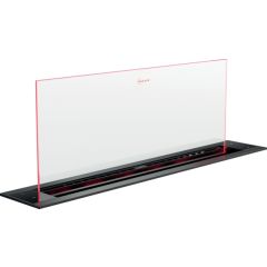 Neff I88WMM1S7B 80cm Worktop ventilation, clear glass with Ambient Light, seamless installation opti