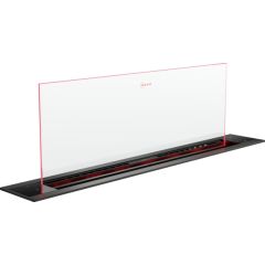 Neff I98WMM1S7B 90cm Worktop ventilation, clear glass with Ambient Light, seamless installation opti