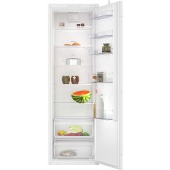 Neff KI1811SE0G 177x54 built in fridge, 2 FreshSafe drawers, LED Light, 7 glass shelves, sliding hin