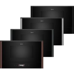Neff NL9WR21Y1B Flex Design MW oven, Electronic, 3.7" Premium Full Touch TFT Display, up to 900W, 5