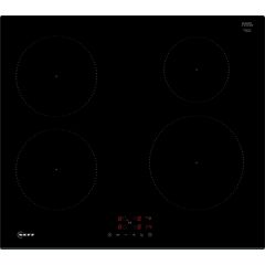 Neff T36FBE1L0 60cm Induction Hob, Touch Control, 4 zones, Front Bevel, 4.6kW