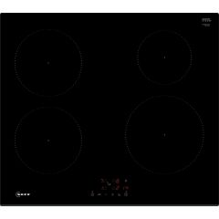 Neff T36FBE1L0G 60cm Induction Hob, Touch Control, 4 zones, Front Bevel, 17 power levels, timers, Po
