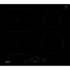 Neff T56FHS1L0 60cm Induction Hob, Twist Touch, CombiZone, 4 zones, 17 power levels, Home Connect, F