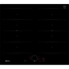 Neff T66FHX4L0 60cm Flex Induction Hob, Twist Touch Control, 2xFlex, Home Connect, Favourite Button,