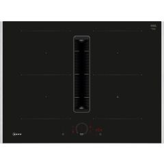 Neff V57THQ4L0 70cm Flex Venting Hob, Built-in dimension 60cm, New Twist Touch control, 2 x combiZon