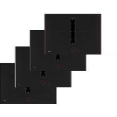 Neff V57YHQ4C0 Flex Design, 70cm Venting Hob, Built-in dimension 60cm, Twist Touch control, 2 x comb
