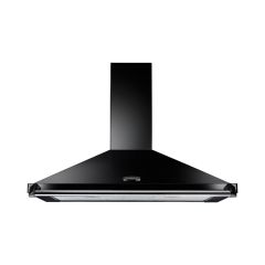 Rangemaster CLAHDC110BC/ 89280 CLASSIC 110CM HOOD BLACK CHROME RAIL