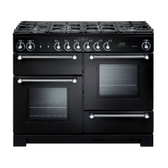 Rangemaster KCH110NGFBL/C 116690 KITCHENER 110 NG BLACK CHROME