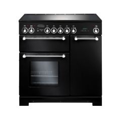 Rangemaster KCH90ECBL/C 79270 KITCHENER 90 CER. BLACK CHROME