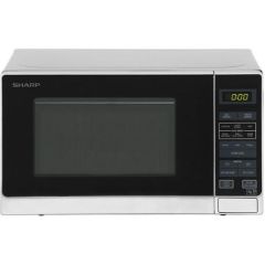 Sharp R272SLM 20 Litre Microwave - Silver