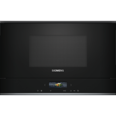Siemens BF722L1B1B Up to 900W, 21L, 5 power levels, TFT touchDisplay, left hinged door