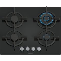 Siemens EP6A6HI10 60 cm, 4 burners, 3.5kW Wok burner, Optimised stepFlame, 4 Dishwasher suitable cas