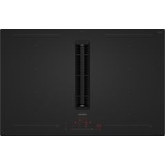 Siemens EX81AHL26E 80 cm inductionAir Plus venting hob, Matt Edition glass, touchSlider control, 2 x