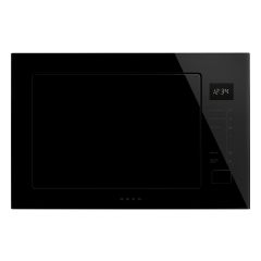 Smeg FMI225BI 25 Litre Musa Built In Microwave with Grill Black