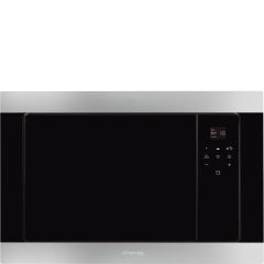 Smeg FMI320X2 20 Litre Built In Microwave with Grill in Stainless Steel