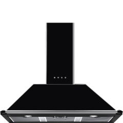 Smeg KT100BLE 100cm Victoria Chimney Hood Black