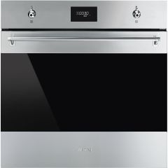 Smeg SFP6301TVX 60cm Classic Pyrolytic Multifunction Single Oven in Stainless