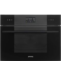 Smeg SO4102S3B3 45cm Linea Steam 100 Oven Black