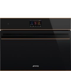 Smeg SO4604S4PNR Compact 45cm Dolce Stil Novo Steam 100 PRO Oven Copper