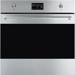 Smeg SO6302M2X 60cm Classic Speedwave XL Combi Microwave Black Glass