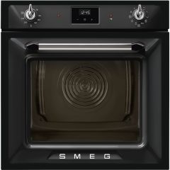 Smeg SOP6900TN 60cm Victoria Pyrolytic Single Oven Black