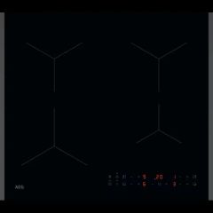 Aeg TN64IA04FB 60cm 13A 3kW Plug and Play Induction Hob. Touch Controls. Hob2Hood, Powerboost, Child