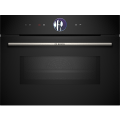 Bosch CMG7361B1B Electronic, 20 functions, inc. MW + MW Combinations, Digital Control Ring with TFT 