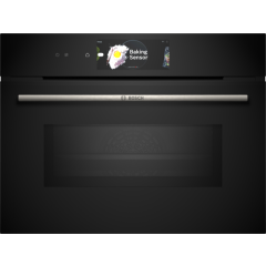 Bosch CMG778NB1 Electronic, 22 functions, inc. MW + MW Combinations, Digital Control Ring with TFT t