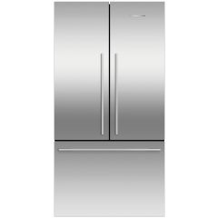Fisher And Paykel RF610ADJX7 Fridge Freezer French Door 900mm, Designer Handle, Stainless Steel - Ic