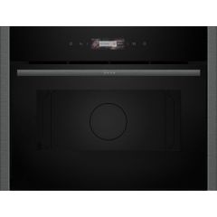 Neff C24GR3XG1B Electronic, 3.7" Full Touch TFT Display, MW plus Grill with combination option, up 
