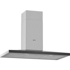 Neff D94QFM1N0B Slim Pyramid Chimney Hood