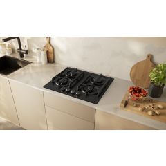 Neff T26PIP4S0 59Cm Gas On Glass - Black